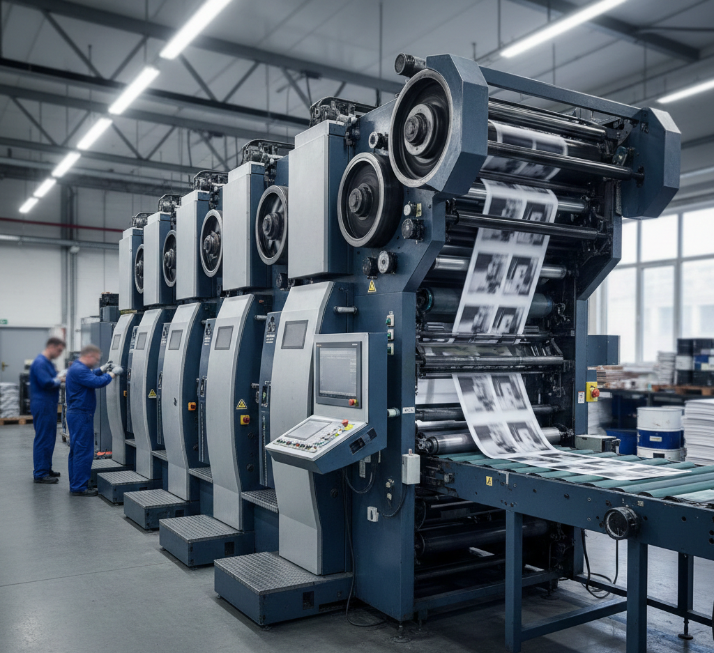 Offset printing machine